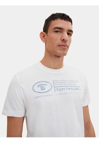 Tom Tailor T-Shirt 1035611 Biały Regular Fit. Kolor: biały. Materiał: bawełna #7