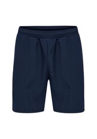 Spodenki Sportowe Szorty Damskie Hummel Hmlmove Grid Women Shorts. Kolor: niebieski. Materiał: materiał. Długość: krótkie