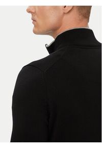 Aeronautica Militare Sweter 262MA1670UL00506 Czarny Regular Fit. Kolor: czarny. Materiał: bawełna #2