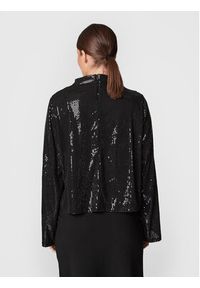 Glamorous Bluzka GS0424 Czarny Regular Fit. Kolor: czarny. Materiał: syntetyk #3