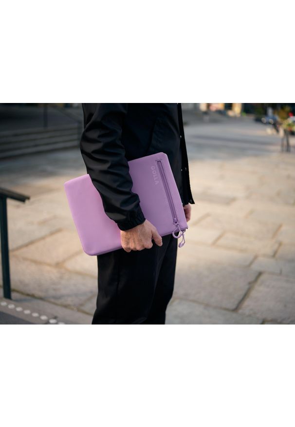GOLLA - Etui Golla Sleeve Metro 14'' (pastel lilac). Materiał: neopren, materiał. Styl: elegancki, casual
