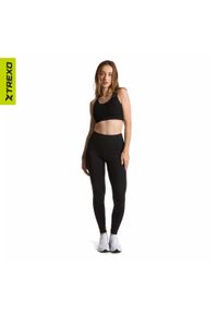 Legginsy damskie XTREXO Trexi Leggings. Kolor: czarny. Sport: joga i pilates #2