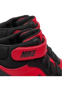 Nike Sneakersy Court Borough Mid 2 (Gs) CD7782 602 Czarny. Kolor: czarny. Materiał: skóra. Model: Nike Court