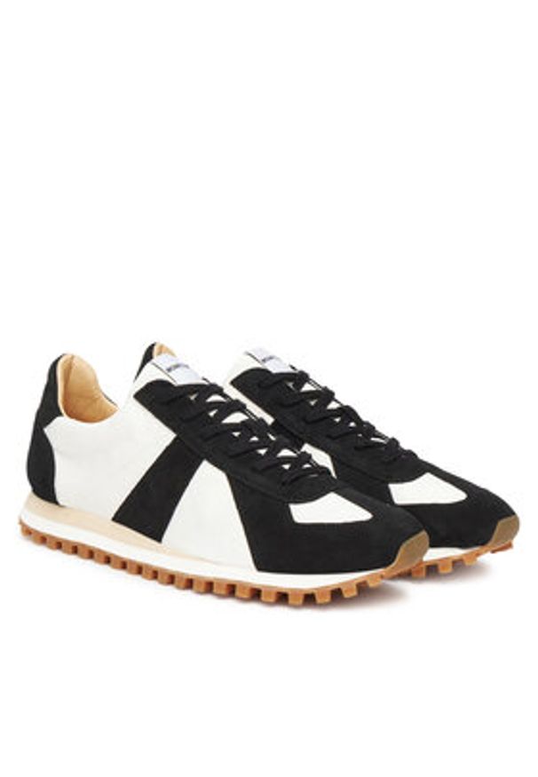 Novesta Sneakersy Gat Trail N259004-002BLC001 Czarny. Kolor: czarny. Materiał: zamsz, skóra
