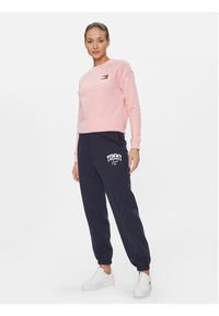 Tommy Jeans Spodnie dresowe DW0DW16379 Granatowy Relaxed Fit. Kolor: niebieski. Materiał: bawełna #5