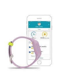 GARMIN - Garmin Vivofit Junior 3 Różowe kwiaty. Kolor: różowy. Styl: casual #6