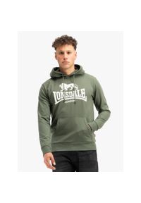 Bluza z kapturem Lonsdale Fremington. Typ kołnierza: kaptur. Kolor: zielony, biały, wielokolorowy #1