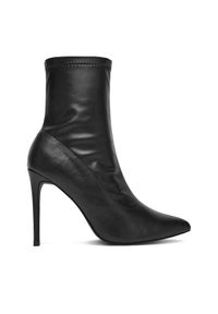DeeZee Botki MM220168 Czarny. Kolor: czarny. Materiał: syntetyk, materiał