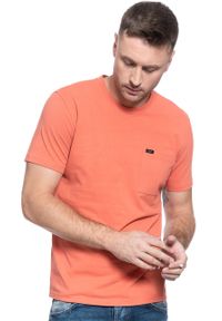 Lee - MĘSKI T-SHIRT LEE SS POCKET TEE PAPRIKA L64PSWNI 112115854 #6