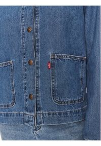 Levi's® Kurtka jeansowa A7440-0004 Niebieski Regular Fit. Kolor: niebieski. Materiał: bawełna