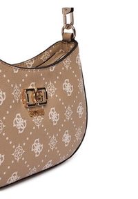Guess Torebka Emelie Logo HWGP99 28180 Beżowy. Kolor: beżowy. Materiał: skórzane #4