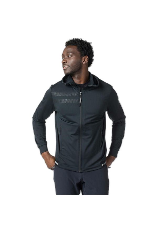 Bluza z kapturem i zamkiem błyskawicznym Rossignol Eco. Typ kołnierza: kaptur. Kolor: czarny