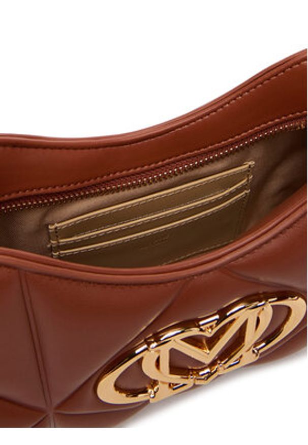 Love Moschino - LOVE MOSCHINO Torebka JC4080PP1NLC0312 Brązowy. Kolor: brązowy. Materiał: skórzane
