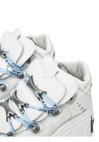 NEW ROCK Sneakersy M-106-C187 Biały. Kolor: biały. Materiał: skóra #3