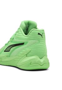 Puma - Buty do koszykówki unisex The Dagger PUMA Elektro Green Black. Kolor: czarny, zielony, wielokolorowy. Materiał: syntetyk, materiał. Sport: koszykówka