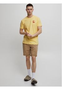 Blend T-Shirt 20715320 Żółty Regular Fit. Kolor: żółty. Materiał: bawełna #6