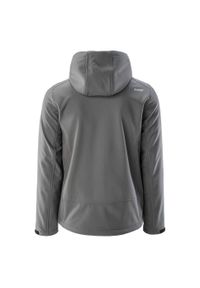 Hi-tec - Kurtka Softshellowa Męska Noxon. Kolor: czarny, szary, wielokolorowy. Materiał: softshell. Sport: turystyka piesza