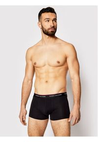 TOMMY HILFIGER - Tommy Hilfiger Komplet 3 par bokserek 3P Trunk 1U87903842 Czarny. Kolor: czarny. Materiał: bawełna #6
