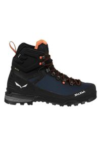Buty trekkingowe męskie Salewa Ortles Edge Mid Gtx. Wysokość cholewki: za kostkę. Kolor: wielokolorowy. Materiał: nylon. Szerokość cholewki: normalna