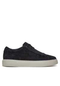 BOSS Sneakersy Gary Tenn Sdbuwv 50538983 Granatowy. Kolor: niebieski. Materiał: skóra, zamsz