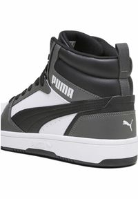 Adidasy Puma Rebound V6, Mężczyźni. Kolor: biały, wielokolorowy, czarny, szary. Materiał: materiał, skóra ekologiczna