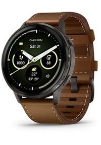 GARMIN - Smartwatch Garmin Garmin Venu 4 3,56 cm (1.4") AMOLED 45 mm Cyfrowy 454 x 454 px Ekran dotykowy Czarny Wi-Fi GPS. Rodzaj zegarka: smartwatch. Kolor: czarny #1