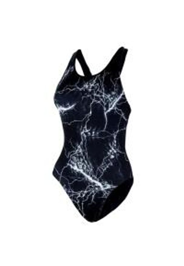 Strój Kąpielowy Aqua Sphere Miami – Ciemnoszary/Wielokolorowy – Rozmiar 28. Kolor: wielokolorowy, czarny