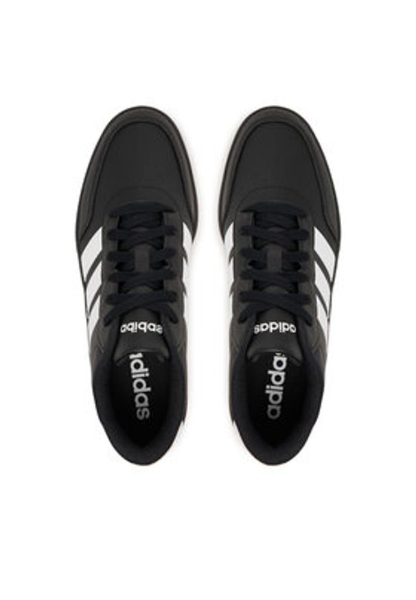 Adidas - adidas Sneakersy Breaknet 3.0 JQ5482 Czarny. Kolor: czarny. Materiał: skóra