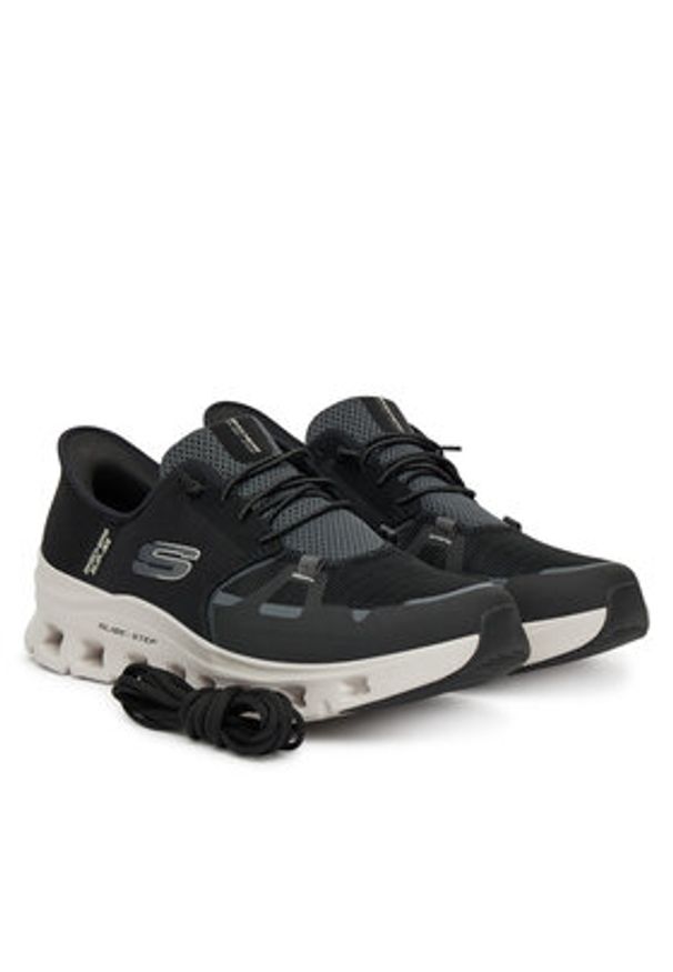 skechers - Skechers Sneakersy Glide-Step Pro- 232930/BLK Czarny. Kolor: czarny. Materiał: materiał