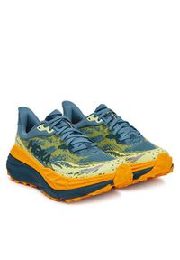 HOKA - Hoka Buty do biegania Stinson 7 1141530 Turkusowy. Kolor: turkusowy. Materiał: materiał #3