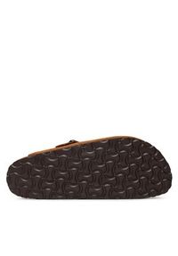 Birkenstock Klapki Boston 1026713 Brązowy. Kolor: brązowy. Materiał: skóra #6