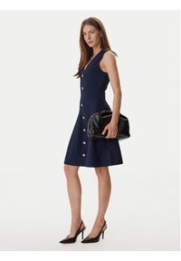 Guess Sukienka codzienna W6GK53 Z0658 Granatowy Regular Fit. Okazja: na co dzień. Kolor: niebieski. Materiał: syntetyk. Typ sukienki: proste. Styl: casual #5