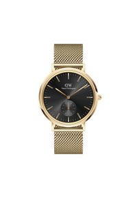 Daniel Wellington Zegarek Classic Multi-Eye Evergold Onyx DW00100713 Złoty. Kolor: złoty