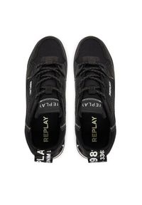 Replay - REPLAY Sneakersy GMS1P.000.C0066L Czarny. Kolor: czarny. Materiał: skóra #5