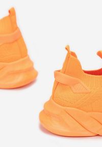 Born2be - Pomarańczowe Buty Sportowe Odocus. Okazja: na co dzień. Kolor: pomarańczowy. Materiał: materiał. Szerokość cholewki: normalna. Wzór: jednolity. Sport: fitness #5