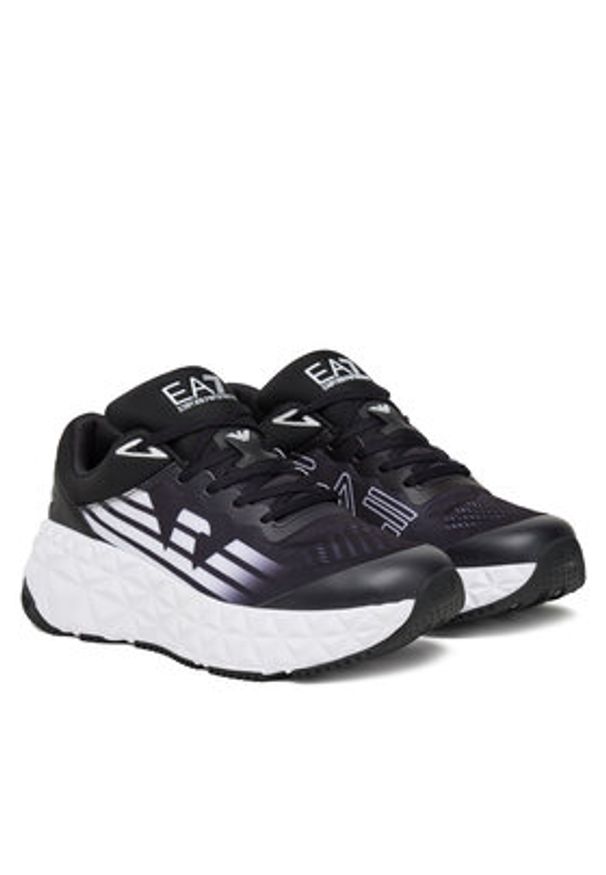 EA7 Emporio Armani Sneakersy X8X239 XK432 MC001 Czarny. Kolor: czarny. Materiał: materiał