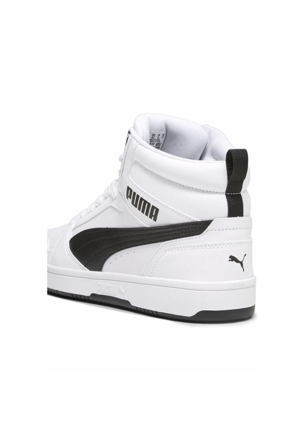 Adidasy Puma Rebound V6, Mężczyźni. Kolor: biały, wielokolorowy, czarny. Materiał: guma, materiał, syntetyk