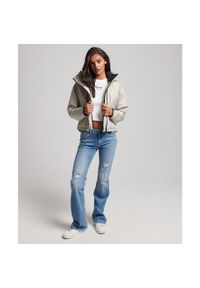 Damska kurtka wodoodporna Superdry SD-Windcheater. Kolor: szary