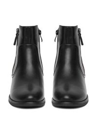 Clara Barson Botki CEO-RE21E838-37 Czarny. Kolor: czarny. Materiał: skóra, materiał #6