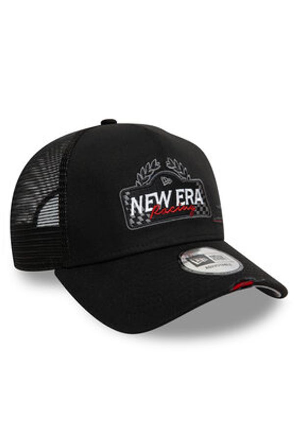 New Era Czapka z daszkiem Motosport 60595296 Czarny. Kolor: czarny. Materiał: bawełna, materiał