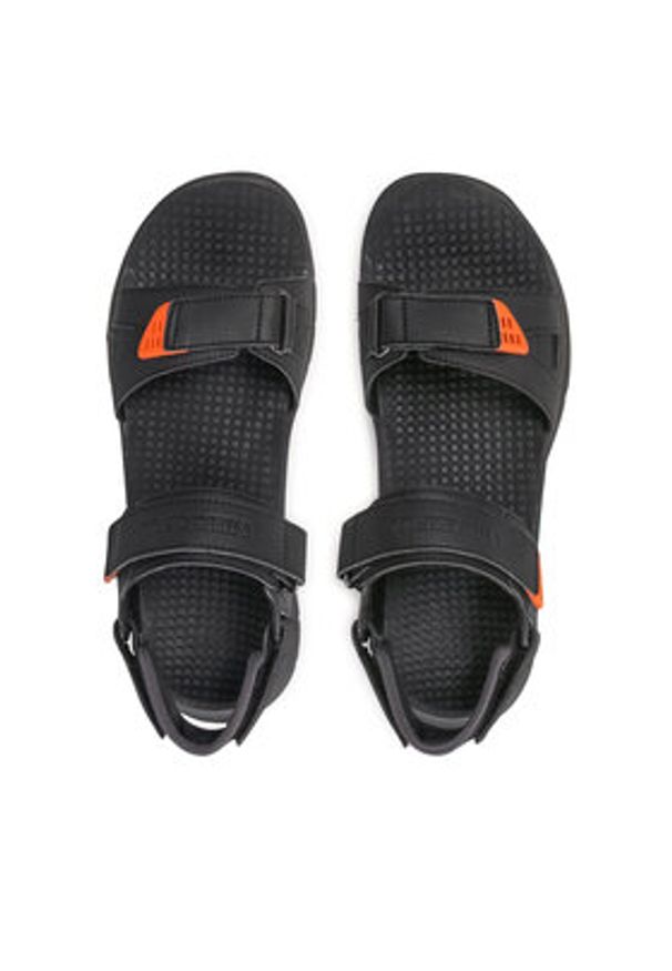 Merrell Sandały Cedrus Convert 3 J036173 Czarny. Kolor: czarny. Materiał: skóra