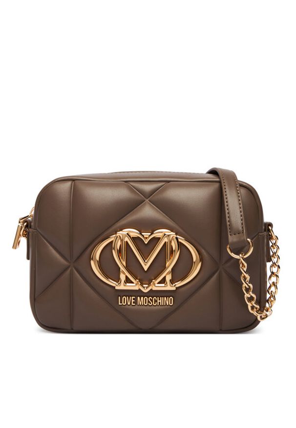 Love Moschino - LOVE MOSCHINO Torebka JC4038PP1OLC0203 Brązowy. Kolor: brązowy. Materiał: skórzane