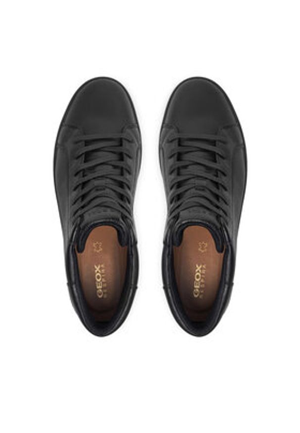 Geox Sneakersy U Spherica Ecub-1 U46GPA 00085 C9999 Czarny. Kolor: czarny. Materiał: skóra
