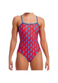 Strój do pływania FUNKITA Hot Volt - Single Strap. Kolor: wielokolorowy
