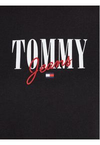 Tommy Jeans T-Shirt Essential Logo DW0DW16441 Czarny Relaxed Fit. Kolor: czarny. Materiał: bawełna #8