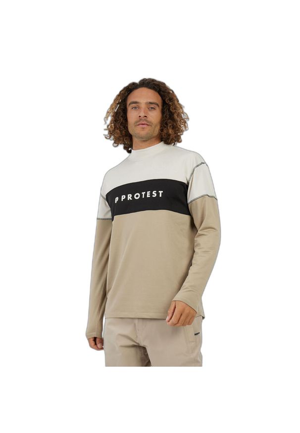 Bluza Protest Lownton. Kolor: wielokolorowy, beżowy, brązowy. Sezon: zima. Sport: narciarstwo