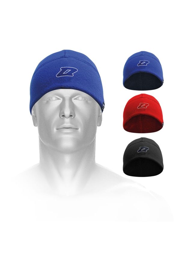ZINA - Czapka Zimowa piłkarska dla dzieci Zina Polartech 2.0. Kolor: czerwony. Sezon: zima