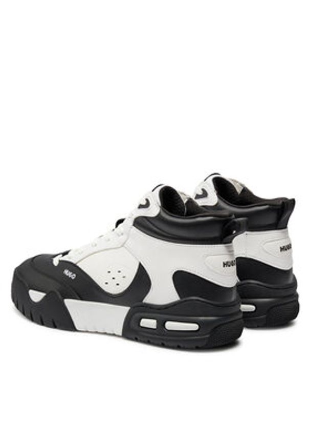 Hugo - HUGO Sneakersy Kedge 50523969 Biały. Kolor: biały. Materiał: skóra