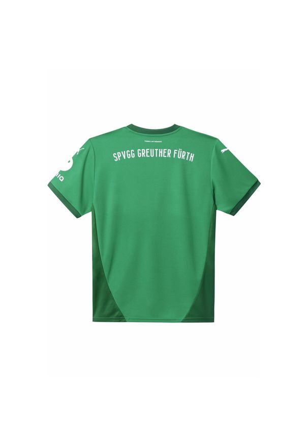 Puma - Męska koszulka wyjazdowa Greuther Fürth 24/25 PUMA Sport Green Power. Kolor: zielony
