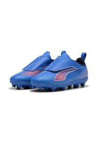 Puma - Dziecięce buty piłkarskie ULTRA 6 PLAY FG/AG PUMA Ultra Blue White Glowing Red. Kolor: czerwony, niebieski, wielokolorowy, biały. Sport: piłka nożna